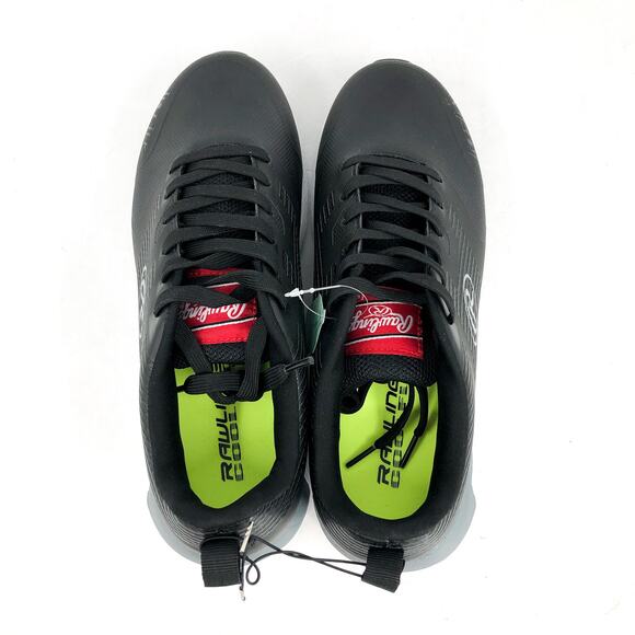 RAWLINGS League Turf Baseball Cleats Mens 8D Womens 9.5D Black NWOB - Picture 8 of 12